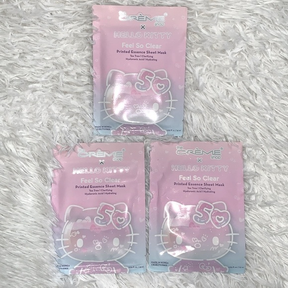 The Crème shop × Hello Kitty Sleep Mask & Macaron Lip Balm & 3 sheet mask - Picture 6 of 8